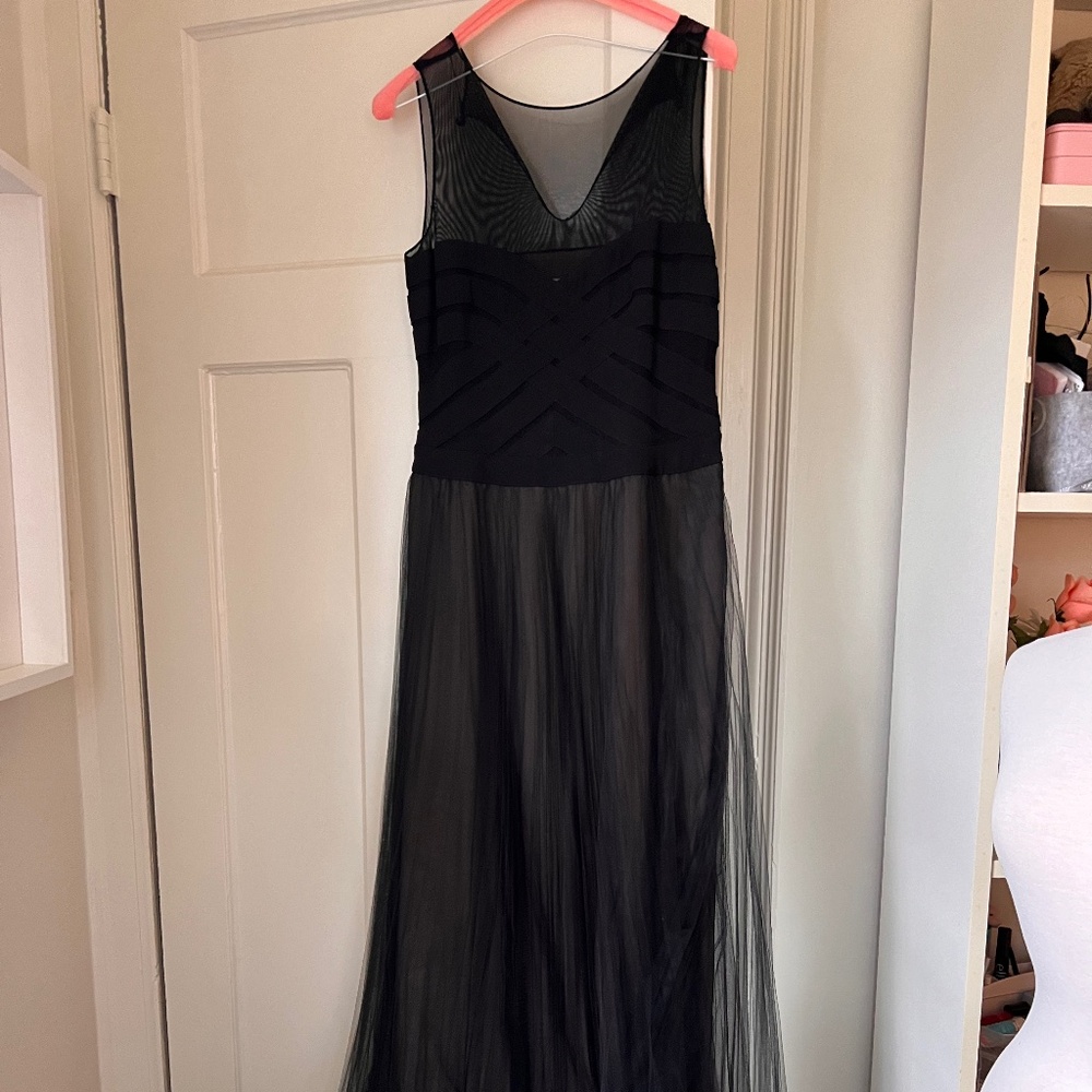 Stunning black evening gown